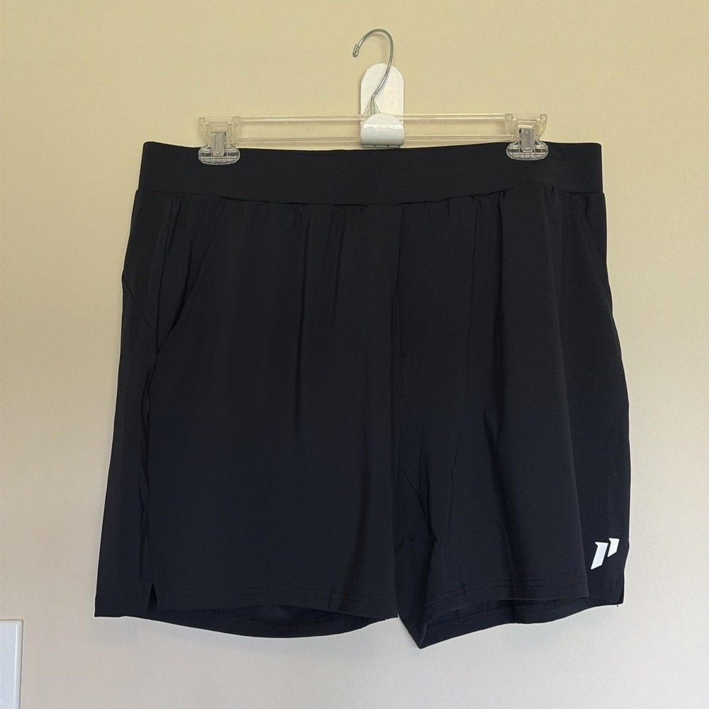 1st Phorm Black 7" Inseam Unlined Element Performance Shorts Mens 2XL NEW NWT